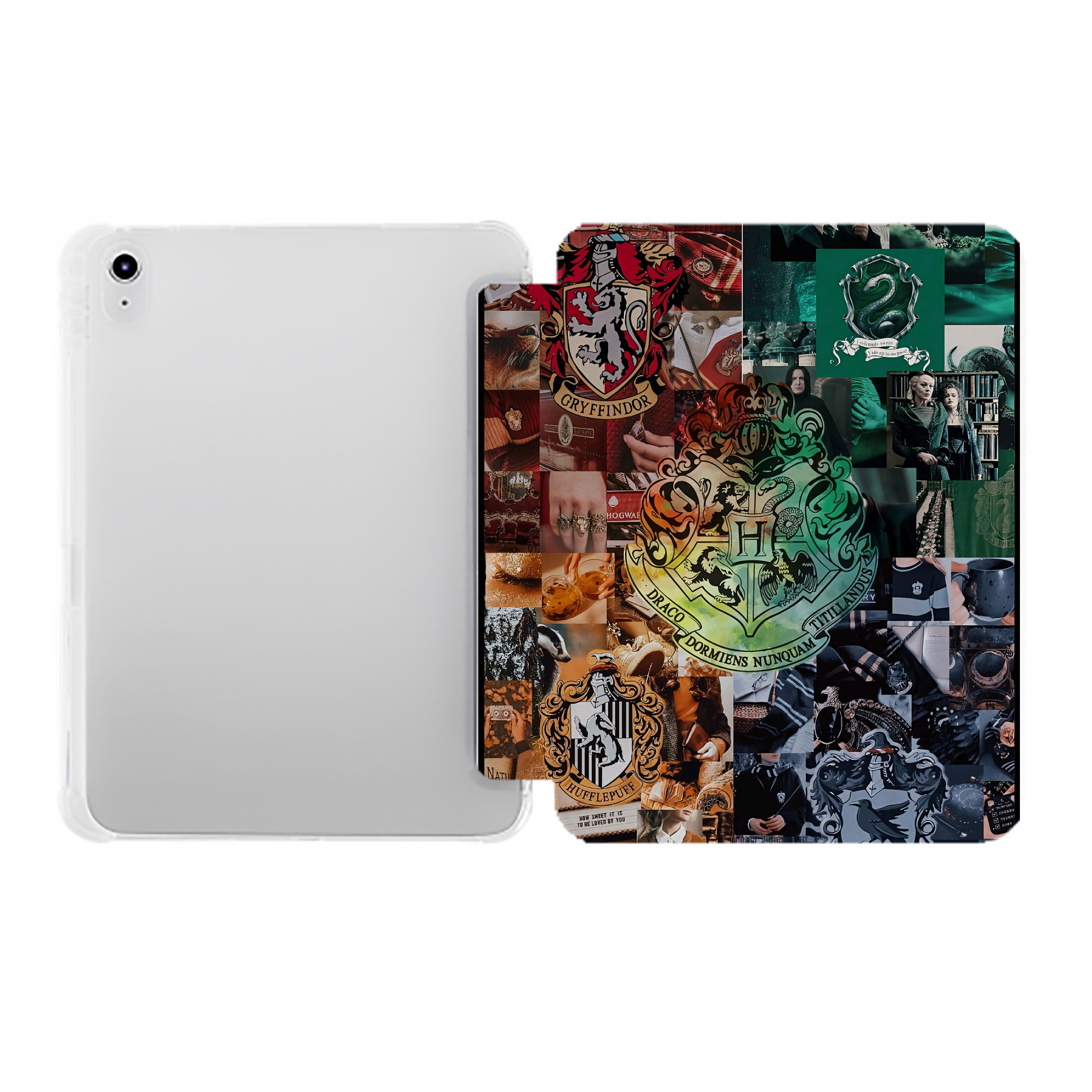 （画像用） Harry Potter ハリー・ポッターシリーズ IPad ケース ペン収納付き 三つ折りスタンド PUレザー×シリコン 対応機種9.5/10.5/10.9インチ